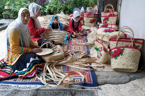 تصویر 1 از فروش بادبزن حصیری بزرگ + قیمت مناسب