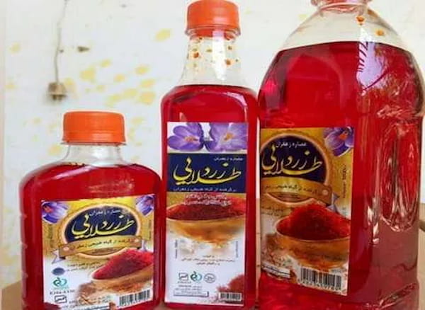 تصویر 1 از قیمت عصاره زعفران زرد طلایی ارغوان با کیفیت ارزان + خرید عمده