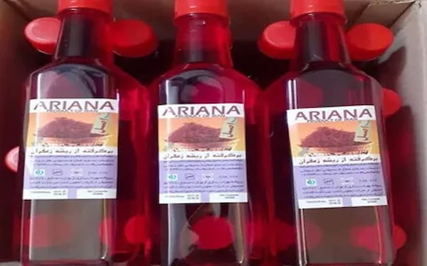 تصویر 2 از قیمت خرید عصاره زعفران مایع آریانا با فروش عمده