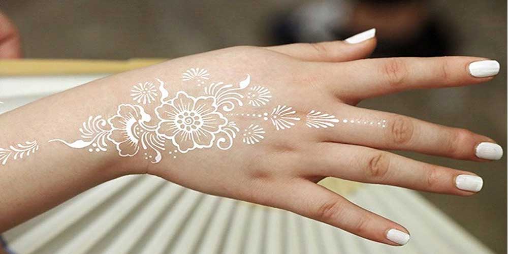 تصویر 5 از قیمت حنا طراحی سفید با کیفیت ارزان + خرید عمده