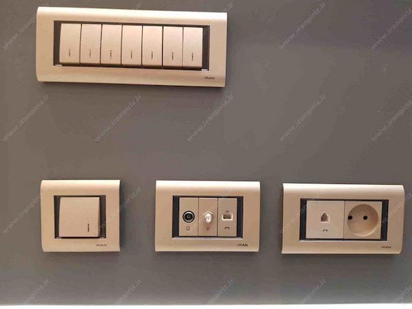 تصویر 3 از فروش کلید پریز صفحه کابینت + قیمت خرید به صرفه
