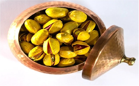 تصویر 4 از خرید پسته کله قوچی زعفرانی + قیمت فروش استثنایی