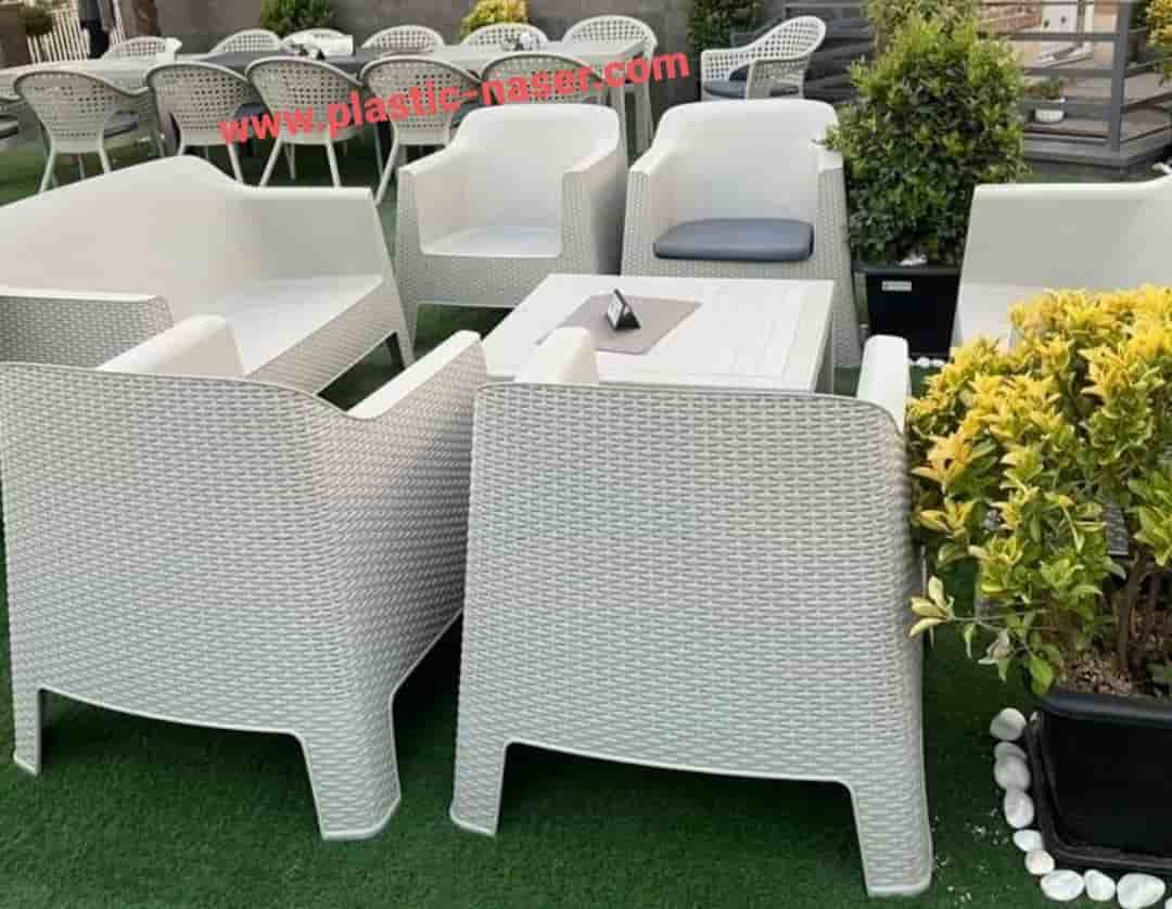 تصویر 2 از قیمت میز و صندلی پلاستیکی برای ویلا با کیفیت ارزان + خرید عمده