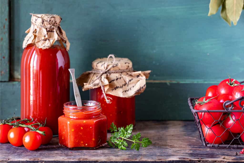 تصویر 1 از فروش رب گوجه فرنگی خرسند + قیمت خرید به صرفه
