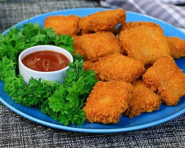 خرید و قیمت ناگت مرغ ساده + فروش عمده