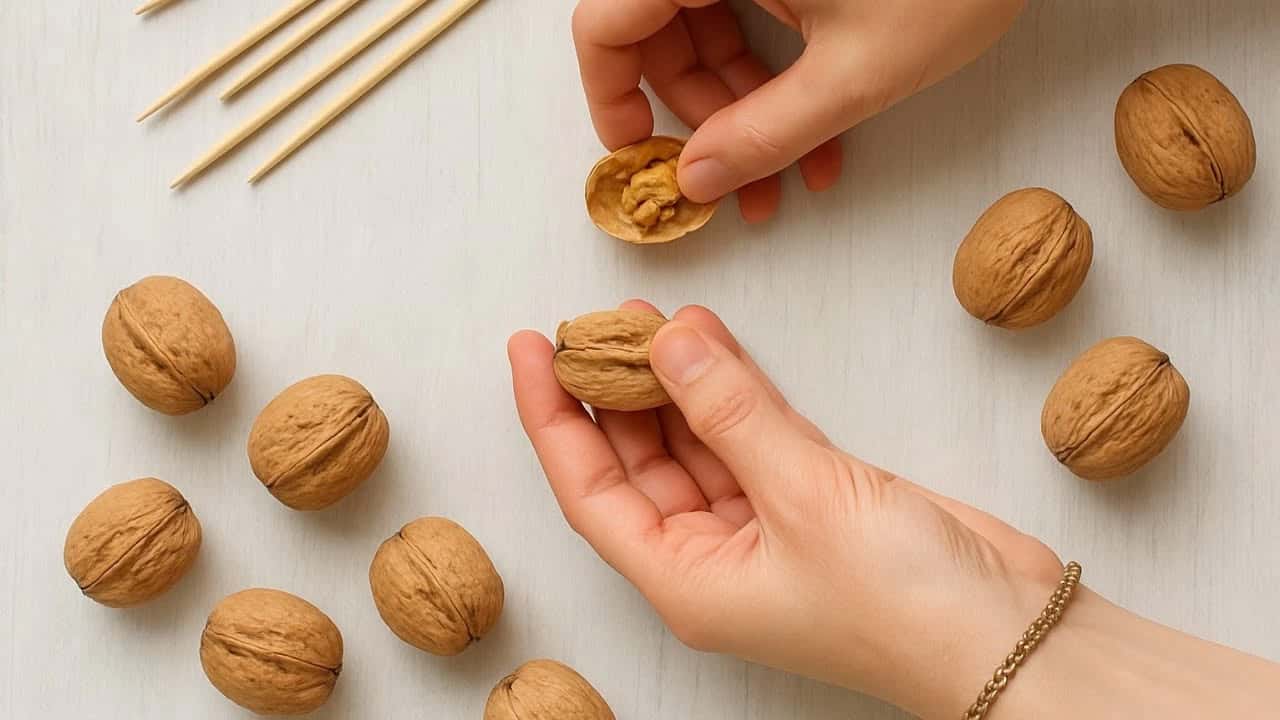 تصویر 4 از خرید گردو پوست سوزنی + قیمت فروش استثنایی
