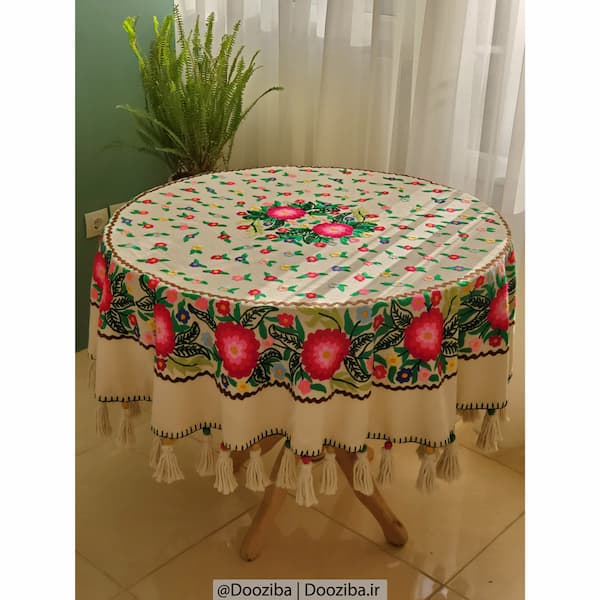 تصویر 5 از قیمت رومیزی ترمه شیک + خرید باور نکردنی