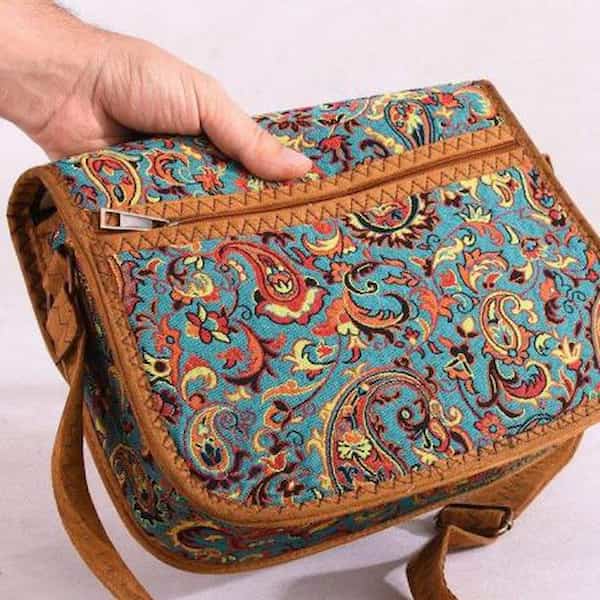 تصویر 2 از قیمت خرید کیف ترمه سنتی + فروش ویژه