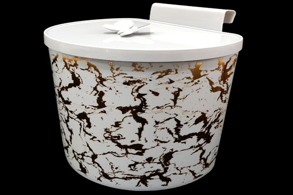 تصویر 3 از قیمت خرید سطل زباله پلاستیکی سفید + فروش ویژه