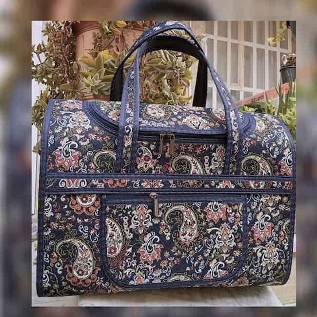 تصویر 2 از قیمت خرید کیف ترمه مسافرتی + فروش ویژه