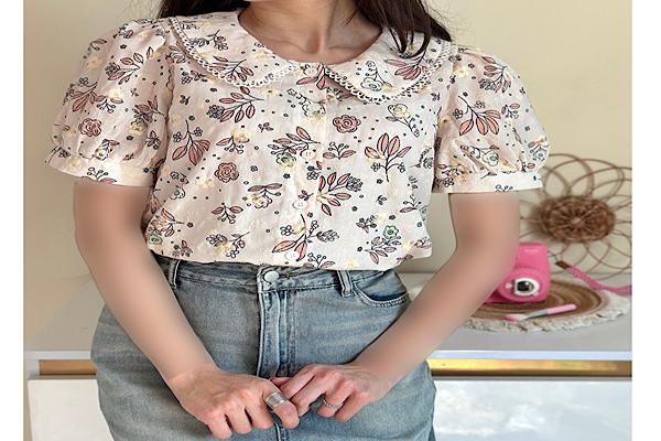 تصویر 2 از قیمت بلوز زنانه آستین کوتاه با کیفیت ارزان + خرید عمده