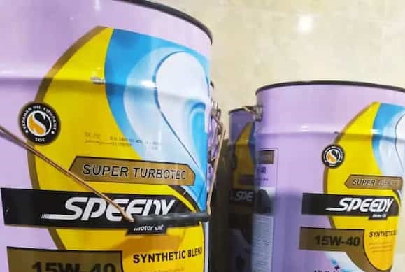 تصویر 5 از قیمت فروش روغن اسپیدی پلاتینیوم 20w50 حلبی فروش ویژه