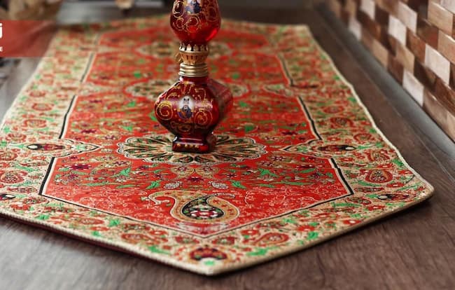 قیمت رانر ترمه اصفهان با کیفیت ارزان + خرید عمده