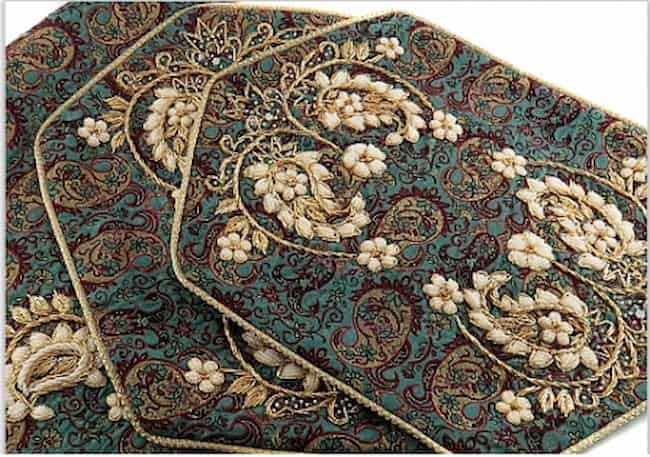 تصویر 2 از قیمت رومیزی ترمه سه تکه + خرید باور نکردنی