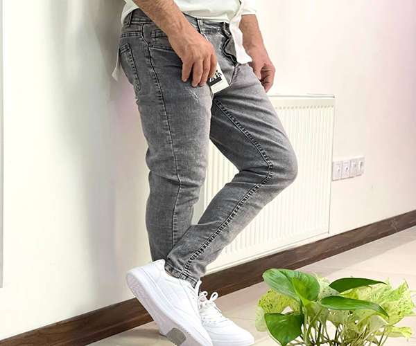 تصویر 3 از فروش شلوار جین مام فیت مردانه مشکی + قیمت خرید به صرفه