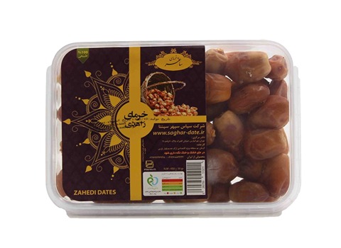 تصویر 5 از خرید خرما ۴۵۰ گرمی زاهدی ساغر + قیمت فروش استثنایی