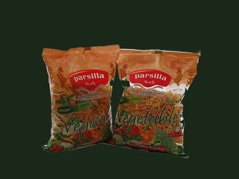 قیمت خرید ماکارونی پارسیلا گوجه ای عمده به صرفه و ارزان حداقل سفارش ۱ تن