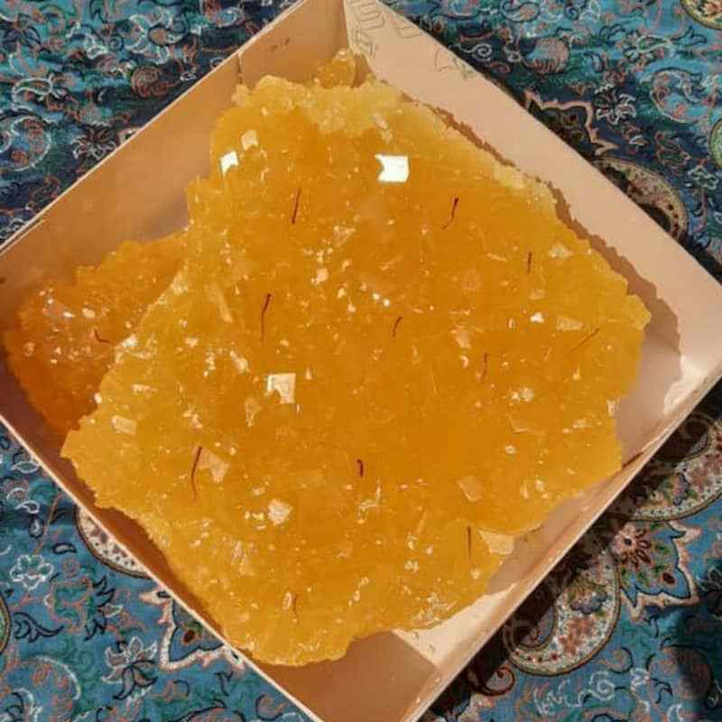 تصویر 3 از خرید و قیمت نبات زعفرانی تخته ای + فروش عمده
