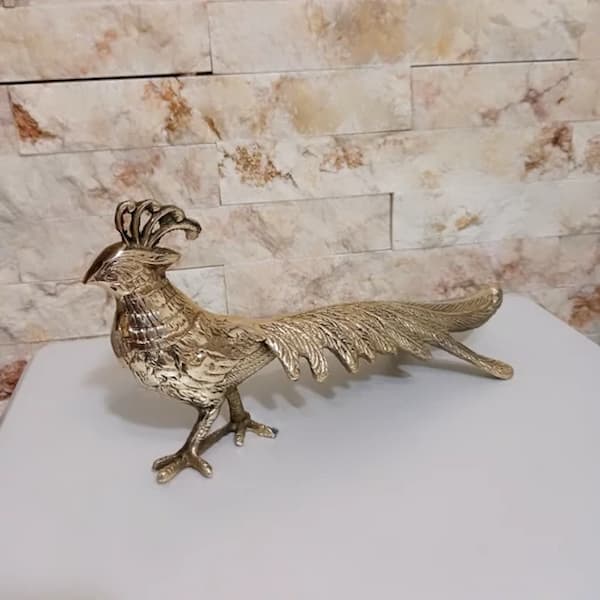 تصویر 2 از قیمت طاووس برنزی + خرید باور نکردنی