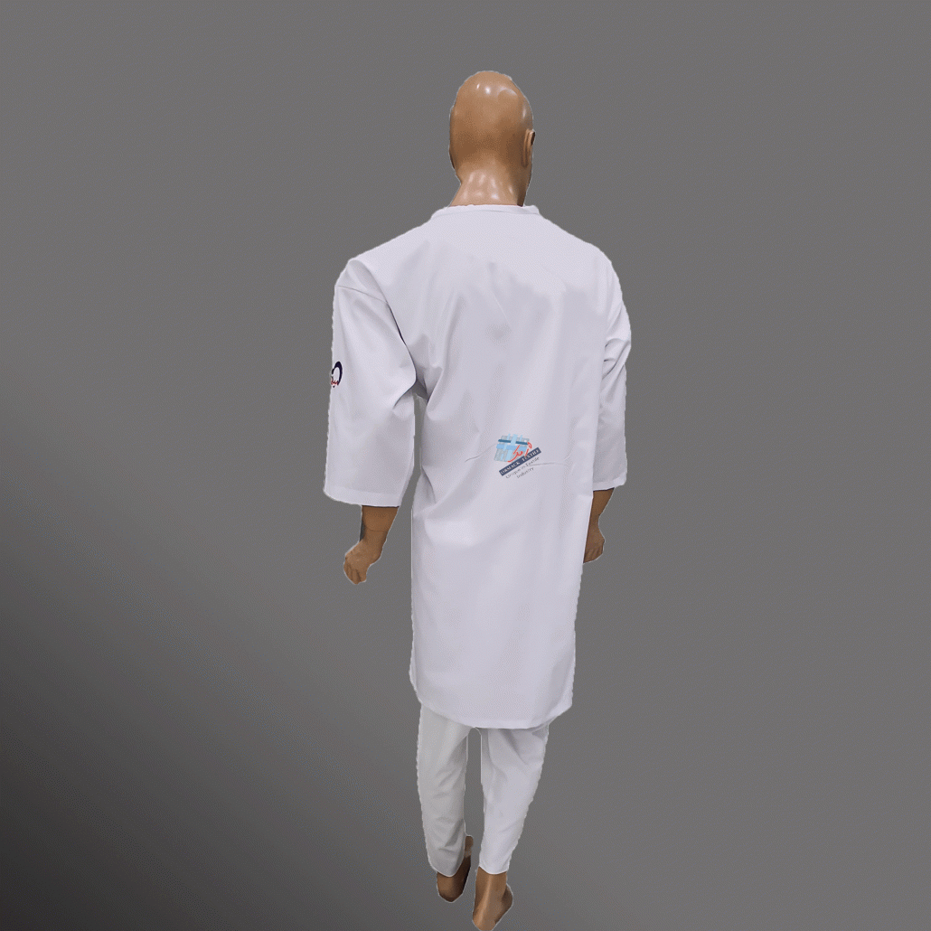 تصویر 4 از قیمت گان پزشکی سفید + خرید باور نکردنی