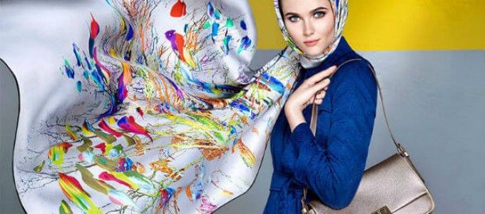 تصویر 5 از فروش روسری کرپ حریر عمده + قیمت خرید به صرفه