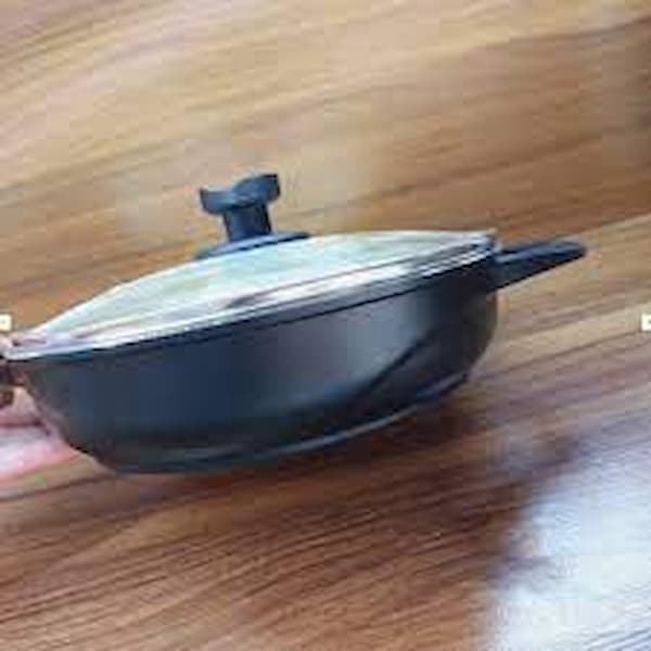 تصویر 2 از قیمت خرید ماهیتابه دو دسته عروس عمده به صرفه و ارزان