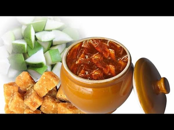 تصویر 3 از قیمت خرید ترشی انبه با پوست + فروش ویژه