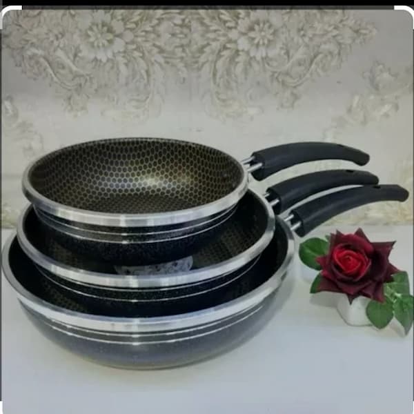 تصویر 5 از خرید و قیمت ماهیتابه تک دسته زنبوری + فروش عمده