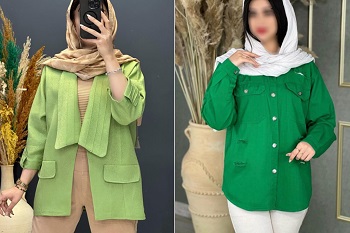 تصویر 4 از فروش مانتو کتان مداد رنگی + قیمت خرید به صرفه