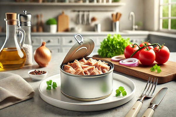 تصویر 3 از خرید کنسرو بوقلمون تان + قیمت فروش استثنایی