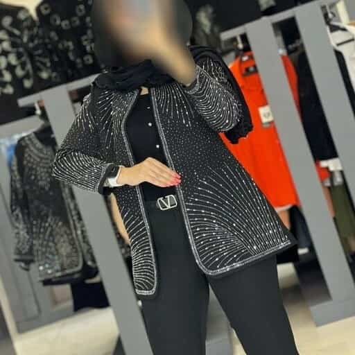 تصویر 1 از راهنمای خرید کت و شلوار زنانه نگین دار + قیمت عالی