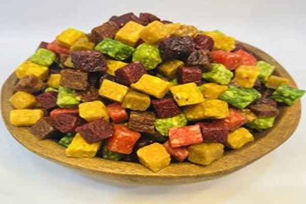 تصویر 1 از خرید میوه خشک مکعبی + قیمت عالی باکیفیت