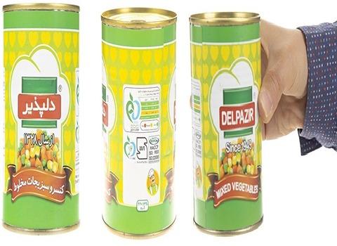 تصویر 2 از خرید کنسروسبزیجات دلپذیر 400گرمی + قیمت فروش استثنایی