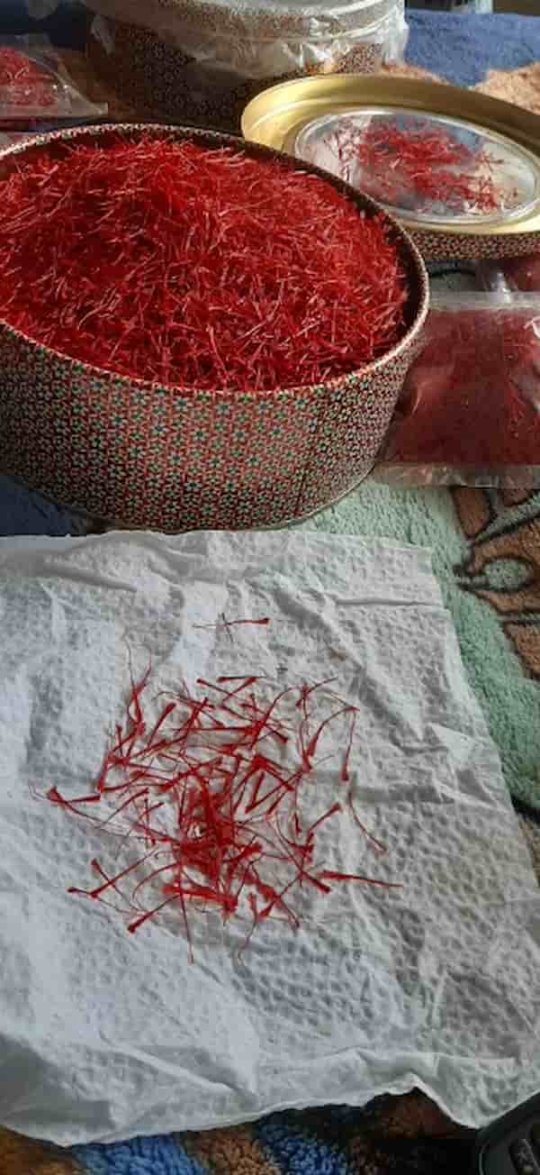 تصویر 1 از قیمت زعفران نگین یک مثقالی + خرید عمده