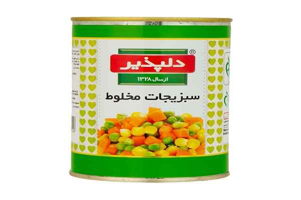 تصویر 2 از خرید کنسرو سبزیجات مخلوط سحر  + قیمت عالی باکیفیت