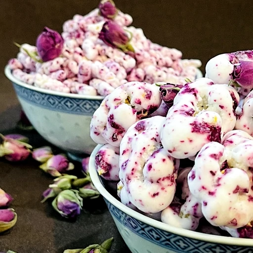 تصویر 1 از قیمت نقل گل محمدی + خرید باور نکردنی