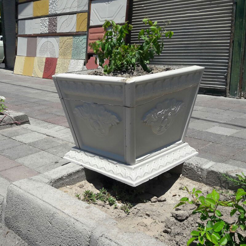 تصویر 5 از خرید و فروش گلدان پلاستیکی مربعی بزرگ با شرایط فوق العاده