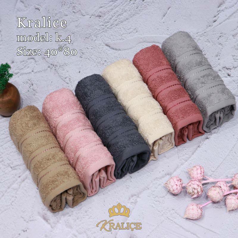 تصویر 3 از قیمت ارزان + فروش عمده حوله کرالیچه کد k4