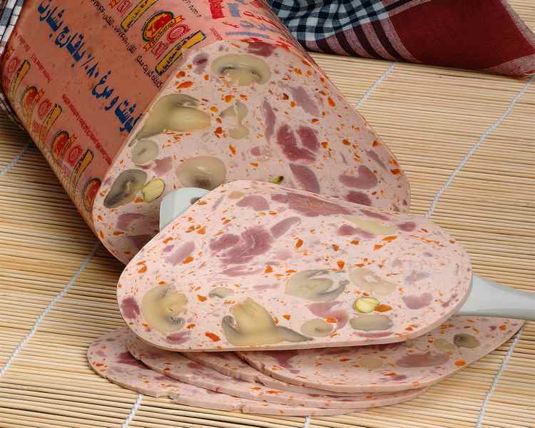 تصویر 2 از کالباس ژامبون مرغ
