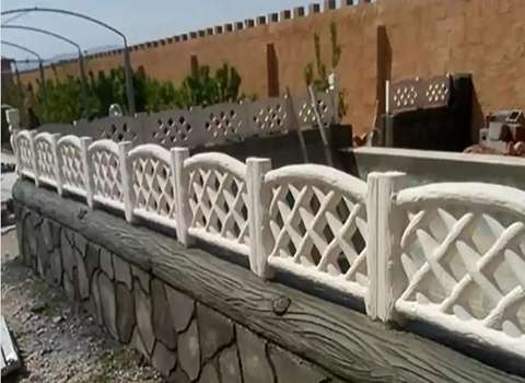 تصویر 3 از خرید نرده دور باغچه طرح حصار + قیمت عمده