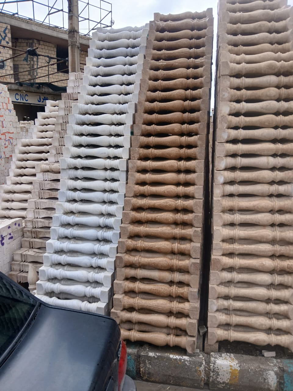تصویر 1 از فروش عمده با قیمت استثنایی نرده سنگی