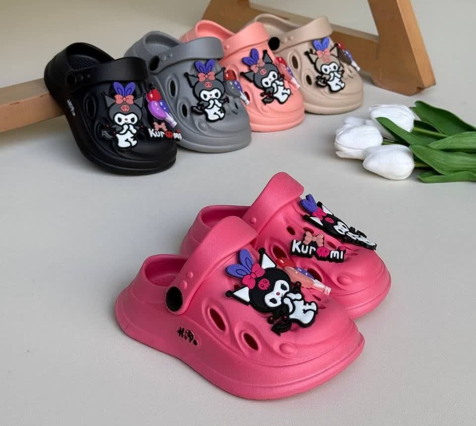 تصویر 4 از قیمت دمپایی کراکس بچه گانه + قیمت کارخانه قم