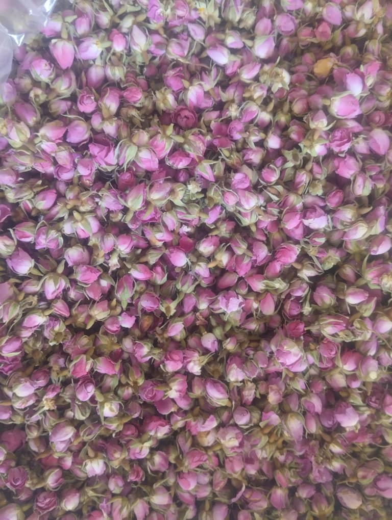 غنچه گل محمدی ارگانیک دارابی