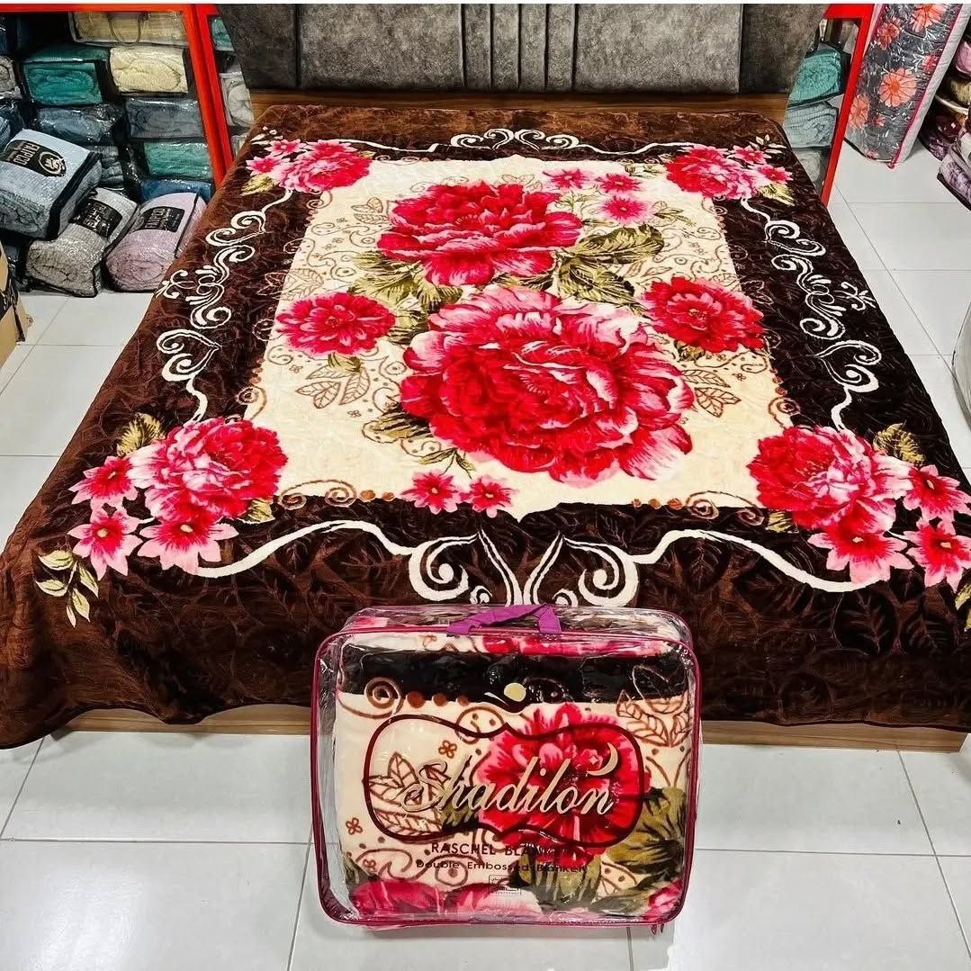 تصویر 2 از پتو شادیلون گلدار