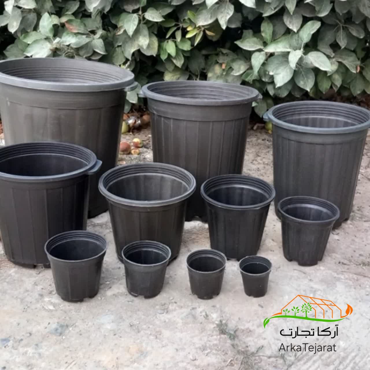 تصویر 3 از خرید عمده گلدان پلاستیکی سطل 10 بی واسطه + قیمت رقابتی