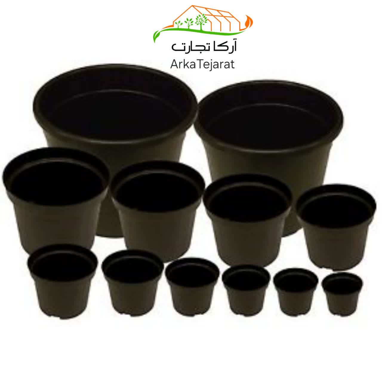 تصویر 4 از خرید عمده گلدان پلاستیکی سطل 10 بی واسطه + قیمت رقابتی
