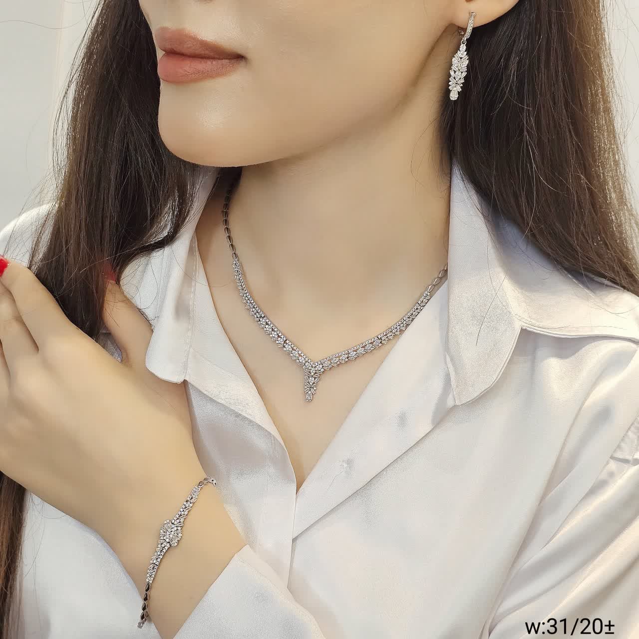 تصویر 4 از خرید فول ست نقره زنانه
