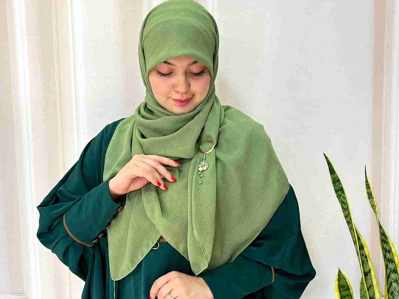 تصویر 5 از خرید و قیمت روسری نخ کریشه درختی + فروش عمده