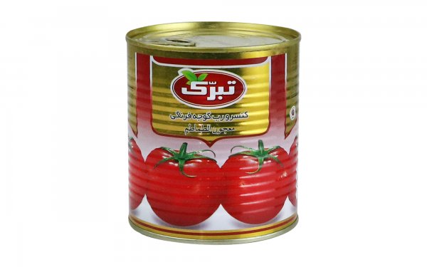 رب گوجه با کیفیت تبرک ۸۰۰ گرمی