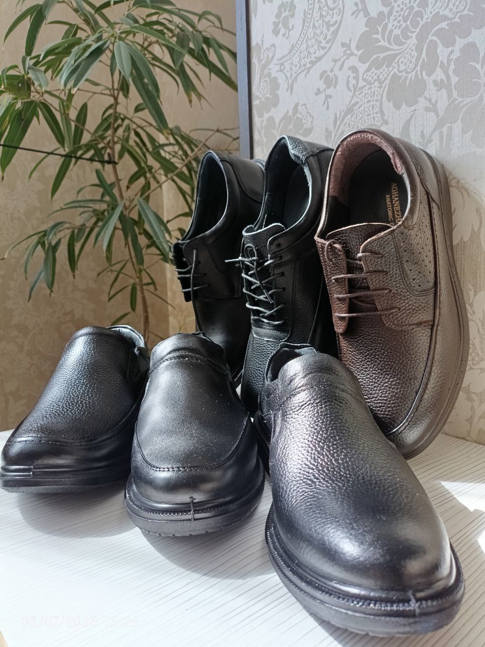 تصویر 2 از کفش چرم مردانه قیمت مناسب